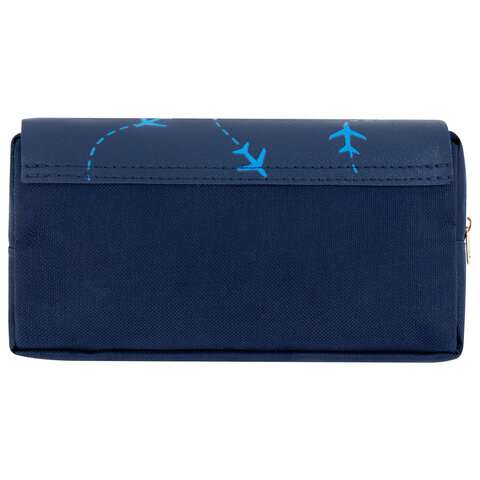 Пенал ЮНЛАНДИЯ ЮНИОР, 2 отделения, "Space rocket", 21х10х7 см, 273820