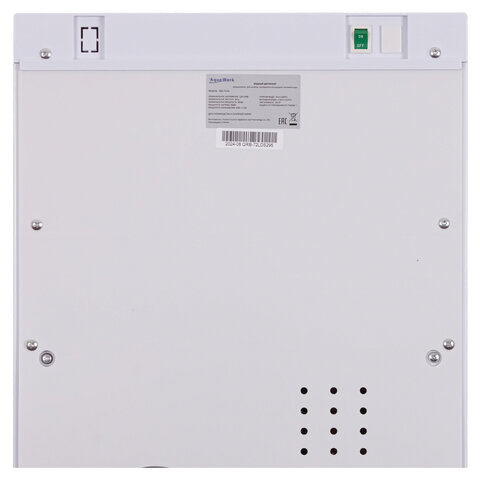 Кулер для воды AQUA WORK QRB-72LDS, напольный, НАГРЕВ/ОХЛАЖДЕНИЕ ЭЛЕКТРОННОЕ, таймер, бутыль снизу, белый, 33352