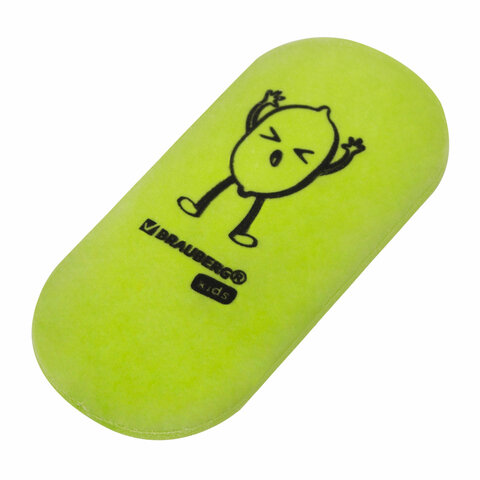 Ластик BRAUBERG KIDS "Fruits", 50х23х10 мм, пастельные цвета ассорти, 272674