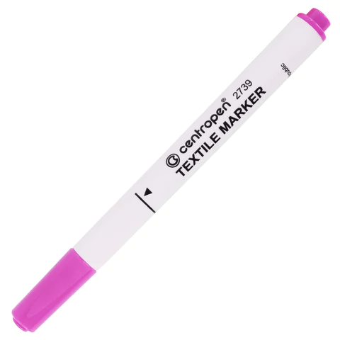 Маркеры для ткани 10 ЦВЕТОВ CENTROPEN "Textile Marker", круглый наконечник, 1,8 мм, 2739/10, 5 2739 1001
