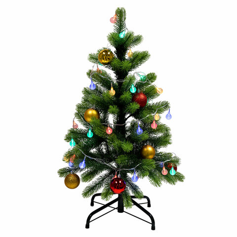 Электрогирлянда-нить комнатная "Bubble ball", 3 м, 30 LED, мультицветная, 220 V, контроллер, ЗОЛОТАЯ СКАЗКА, 591363