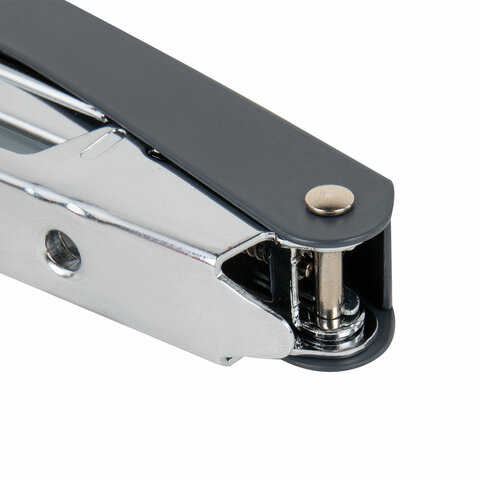 Степлер №10 металлический BRAUBERG "UNIVERSAL GT", до 16 листов,с антистеплером, красный, 272751