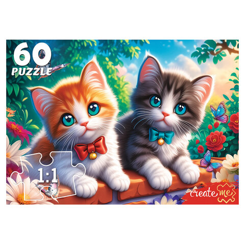 Пазл картонный "МАКСИ-ПАЗЛЫ", АССОРТИ, 180х125х40 мм, РК