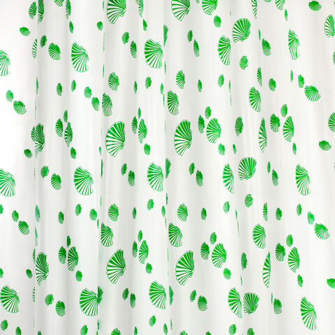 Шторка для ванной PEVA, 180х180 см, кольца в комплекте, 3 дизайна ассорти, МОРЕ, WBZ (ВБЗ), 700069