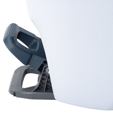 Швабра с отжимом и ведром 10л VILEDA PROFESSIONAL "УльтраСПИН Мини", отжим с педалью, насадка, синий 158010