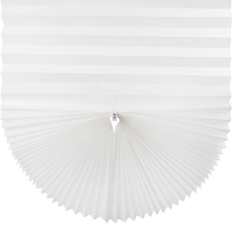 Жалюзи-плиссе, штора тканевая самоклеящаяся BRABIX, 60х180 см, "СТАНДАРТ+", 80 г/м2, цвет белый, 1 шт., 700007