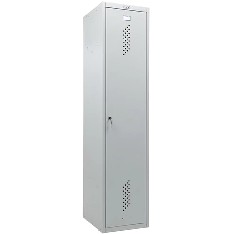 Шкаф металлический для одежды ПРАКТИК "ML/LS-11-40D", 2 отделения, 1830х400х500 мм, 23 кг, разборный, S23099403902