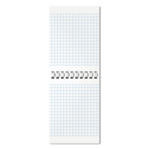 Блокнот МАЛЫЙ ФОРМАТ А7, 75х105 мм, 40 л., гребень, клетка, кросс-серия "PASTEL", BRAUBERG, 117014