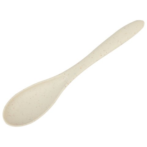 Ланч-бокс контейнер, 1 секция, 3 отделения, 1,4 л, ложка, вилка, 8х21х14 см, бежевый, JOYLUX (ДЖОЙЛЮКС) ECO, 609346