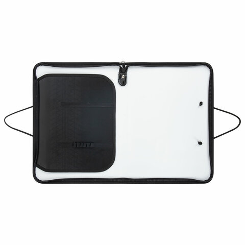 Папка для труда на молнии с ручками ПИФАГОР А4, 1 отделение, пластик, органайзер, "Car flash", 272231