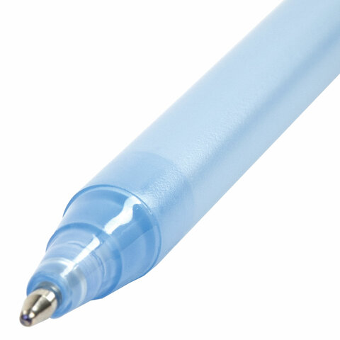 Ручка шариковая ОФИСМАГ i-STICK, СИНЯЯ, пишущий узел 0,7 мм, линия письма 0,35 мм, 143227