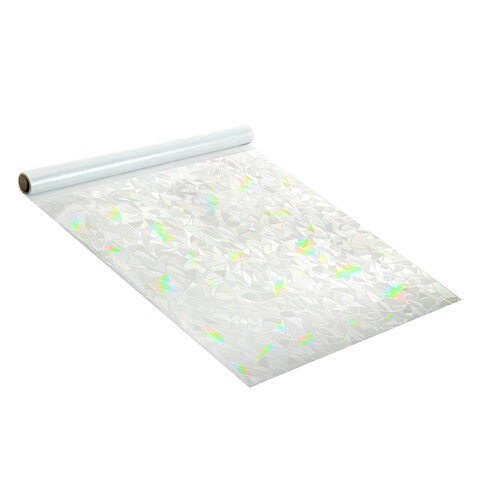 Пленка на окно самоклеящаяся статическая БЕЗ КЛЕЯ, солнцезащитная, 45х150 см, "Витраж", DASWERK (ДАСВЕРК), 607968