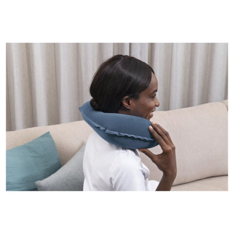 Надувная подушка для путешествий 37х24х10 см, АССОРТИ, BESTWAY, 67006