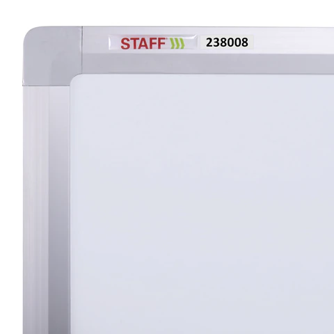 Доска магнитно-маркерная НА СТЕНДЕ 120х180 см, 2-сторонняя, STAFF, 238008
