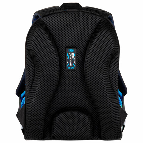 Ранец BRAUBERG KIDS START, 1 отделение, 2 кармана, Digital gamepad, 3D-панель, 35х26х13 см, 273152