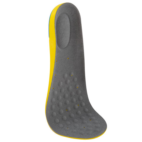 Стельки для обуви с ПЯТОЧНЫМ АМОРТИЗАТОРОМ, материал PU PRO, размер RU 37-40 / EU 38-41, с линиями выреза, SHEGRA (ШЕГРА), 700769