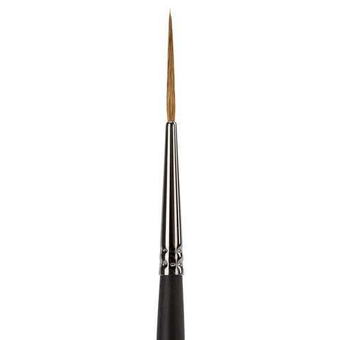 Кисть художественная проф. BRAUBERG ART CLASSIC, колонок, лайнер, № 00, короткая ручка, 200940