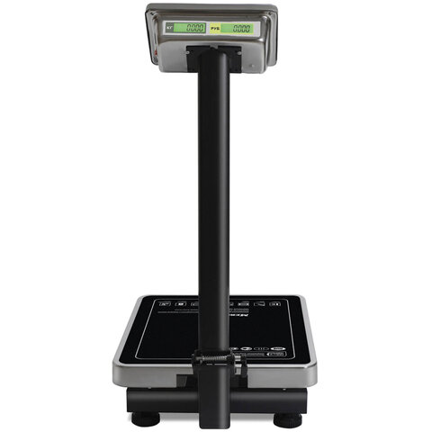 Весы напольные MERTECH M-ER 335ACL-150.20 LED (0,4-150 кг), дискретность 20 г, платформа 600x460 мм, со стойкой, 3118