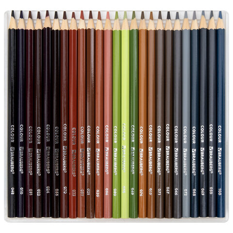 Карандаши цветные супермягкие яркие BRAUBERG MAX, 100 цветов, шестигранные, грифель 3,3 мм, натуральное дерево, 181862