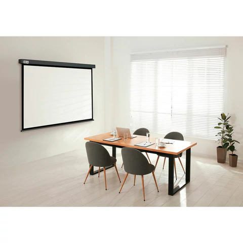 Экран Cactus Wallscreen CS-PSW-180X180-SG, 180x180 см, 1:1, настенно-потолочный, серый