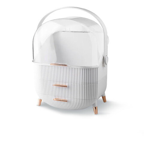 Органайзер (бьюти бокс) для хранения косметики, духов, мелочей, STYLE, 34х19х28,5 см, DASWERK (ДАСВЕРК), 608473