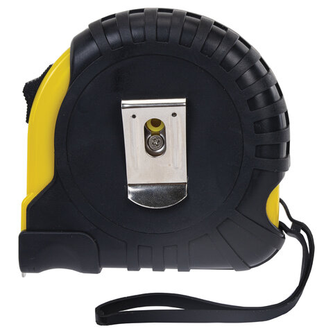 Рулетка измерительная 10 м х 25 мм, обрезиненный корпус, с фиксатором, RABBITEX (РАББИТЕКС) Standard, 671351