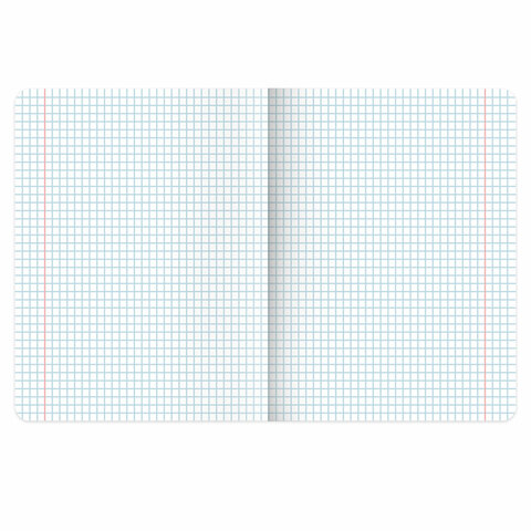 Тетрадь обложка пластик (прозрачный) 18 л., клетка, BRAUBERG "Smart Cover", АССОРТИ (в спайке), 405030