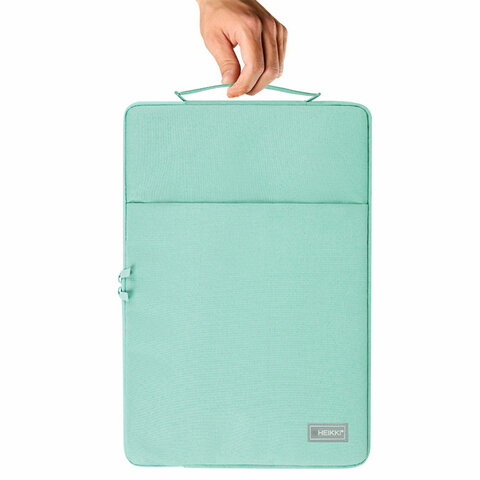 Чехол для ноутбука HEIKKI OPTION 13-14'' (ХЕЙКИ), с ручкой и карманом, мятный, 35,5х24х2,5 см, 272601