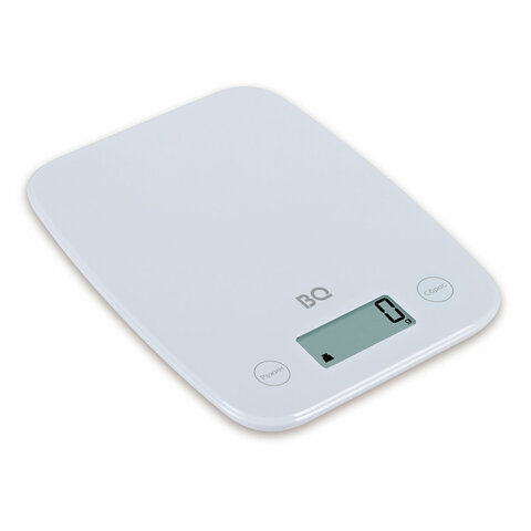 Весы кухонные BQ (БИ-КЬЮ) KS1006, электронный дисплей, максимальный вес 5 кг, тарокомпенсация, пластик, 86191523