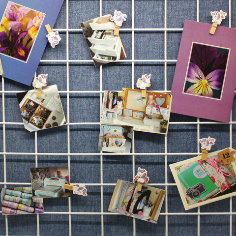 Прищепки декоративные "Единороги", 10 штук, 3,5 см, ассорти, со шпагатом, ОСТРОВ СОКРОВИЩ, 662668