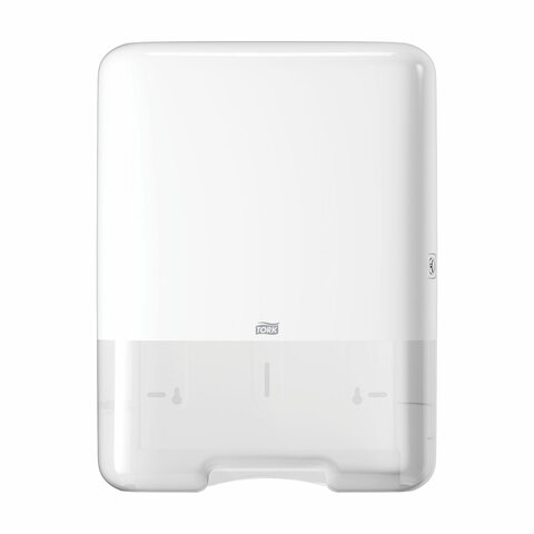 Диспенсер для полотенец TORK (Система H3) Elevation, V-сложения, белый, 553000