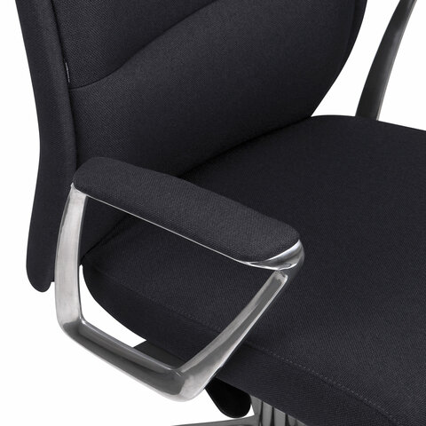 Кресло BRABIX PREMIUM "Adept EX-752", синхромеханизм, алюминий, ткань, серое, 532932