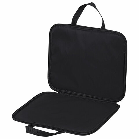 Папка на молнии с ручками BRAUBERG А4, 1 отделение, полиэстер, 20 мм, "Fun Spots", 271477