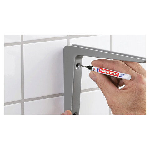 Маркер для труднодоступных мест EDDING 8850, ЧЕРНЫЙ, 0,7-1 мм, круглый наконечник, перманентный, в блистере, E-8850/1