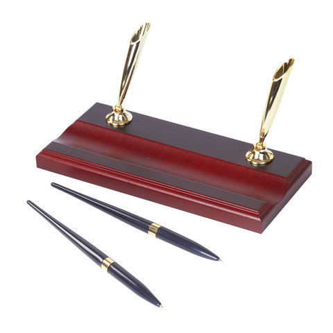 Набор подарочный настольный BESTAR "Titan" из дерева, 8 предметов, цвет "красное дерево", 236366