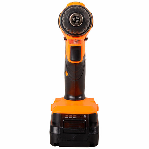 Дрель-шуруповерт безударная АККУМУЛЯТОРНАЯ, с двумя аккумуляторами 2 Ач, 18 В, ВИХРЬ ДА-18Л-2К, 72/14/9