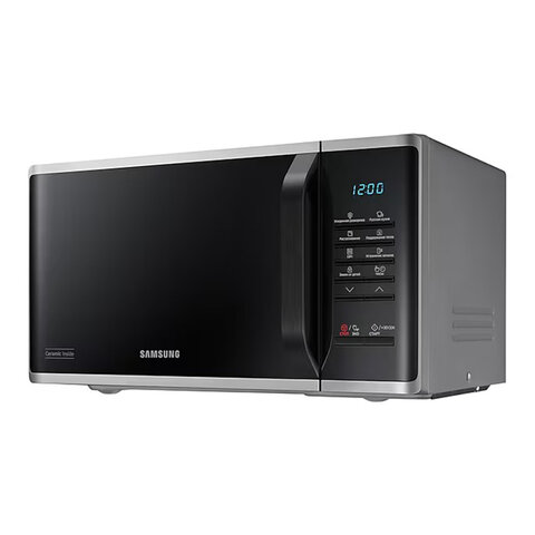 Микроволновая печь SAMSUNG MS23K3513AS/BW, объем 23 л, мощность 800 Вт, механическое управление