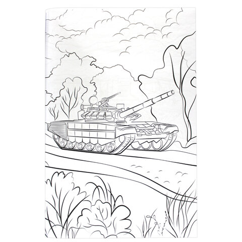 Раскраска "МАКСИ-РАСКРАСКА", АССОРТИ, 340х485 мм, 20 стр., внутренний блок 100 г/м2, ПП