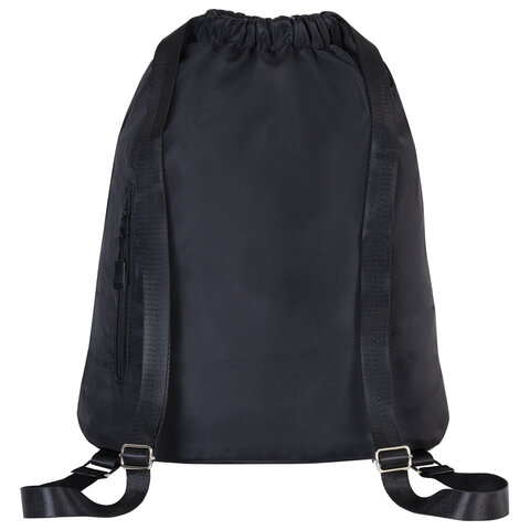 Рюкзак спортивный мешок HEIKKI CASUAL (ХЕЙКИ) с дополнительным карманом, 44х34 см, "Strips", 273458