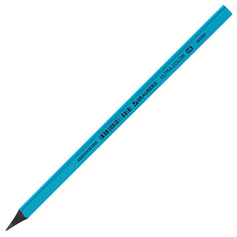 Карандаш чернографитный BRAUBERG "ULTRA COLOR", 1 шт., HB, пластиковый, 181707