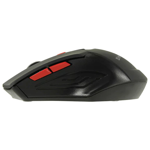Мышь беспроводная DEFENDER Accura MM-275, USB, 5 кнопок + 1 колесо-кнопка, оптическая, черная, 52276