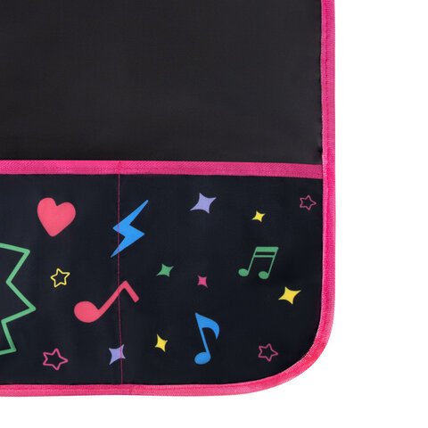 Фартук с нарукавниками для уроков труда BRAUBERG, 3 кармана, 46x54 см, "Headphones", 273643