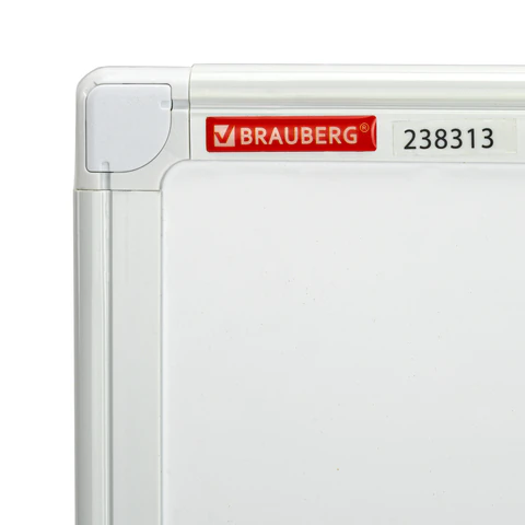 Доска магнитно-маркерная 30х45 см, ПВХ-рамка, BRAUBERG "Standard", 238313