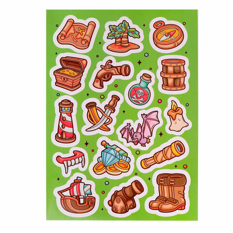 Набор ЮНОГО ХУДОЖНИКА "ОРЕЛ" для рисования и творчества в кейсе ЮНЛАНДИЯ, 75 предметов, 665674