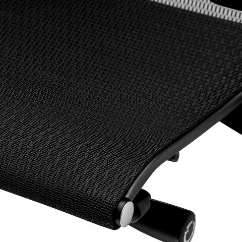 Кресло офисное МЕТТА "SAMURAI" Black Edition, сверхпрочная сетка, регулируемое, черное