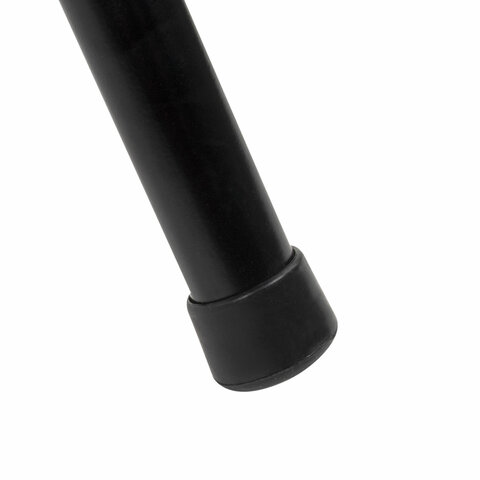 Стул складной BRABIX "Golf CF-007", чёрный каркас, чёрная ткань, гофрокороб, 533025