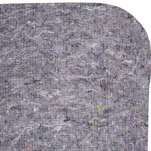 Тряпка для мытья пола 80х100 см, плотность 180 г/м2, серое ХПП, 80% хлопок, 20% полиэфир, "Эконом" LAIMA, 600836