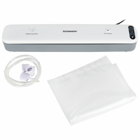 Вакууматор/вакуумный упаковщик SONNEN VS-V62, 85 Вт, запаивание до 30 см, 456337