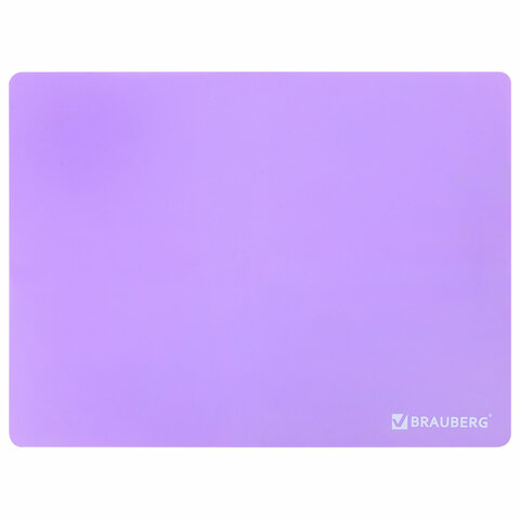 Настольное покрытие BRAUBERG для труда и творческих занятий, силикон, фиолетовое, 30х40 см, 273375, 272375