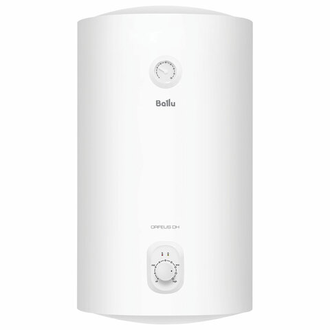 Водонагреватель накопительный электрический BALLU BWH/S 80 Orfeus DH, 1,5 кВт, 80 л, сухой ТЭН, эмаль, 52029, НС-1588111